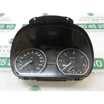 

BOX INSTRUMENTS BMW SERIES 1 SALOON (E81/E87) 240 KM/H 5000R. P. M. JOHNSON CONTROLS 102495285 916682102 18 PINS