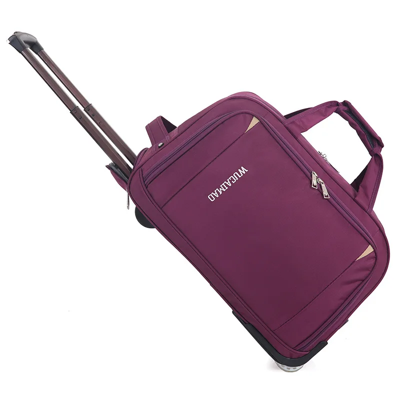 JULY'S SONG модная женская багажная сумка на колесиках, чемодан на колесиках, дорожная сумка с колесиками, чемодан для переноски багажа - Цвет: 6