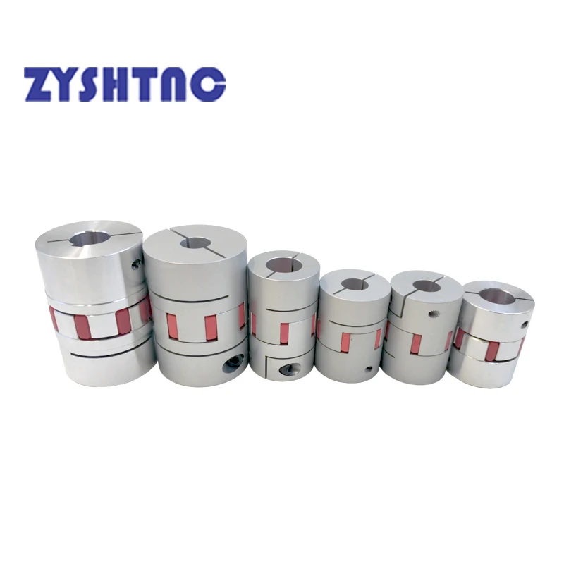 Three Jaw D55L78 Coupler Aluminium Plum Flexible Shaft Coupling D55 L78 Motor Connector CNC Flexible Coupler 12/12.7/14/20/22mm