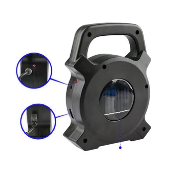 

Solar Portable Rechargeable LED Flood Light Outdoor Garden Work Spot Lamp Waterproof And Strong Materials