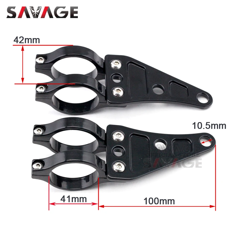 Зажим для передней фары мотоцикла 41 мм|accessories accessories|headlight bracketfork headlight bracket |