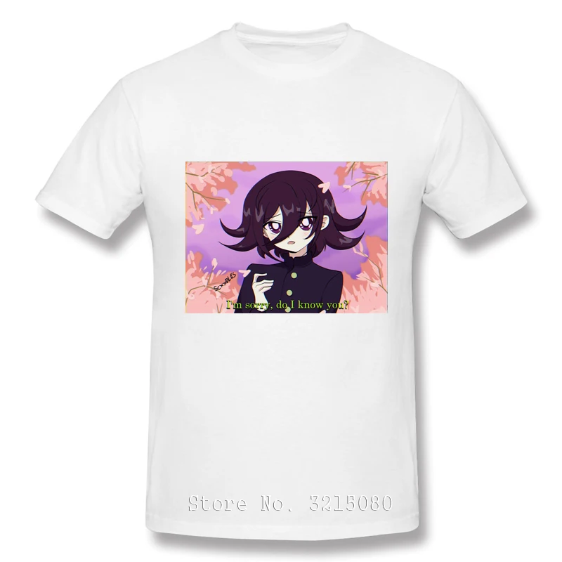Ouma Kokichi аниме Новые эстетические футболки для девочек и мальчиков Забавные Danganronpa