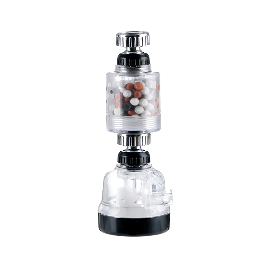 B 15X5.5cm Поворотный кран фильтр-распылитель головка Анти Всплеск кран усилитель душ экономия воды - Цвет: B 15X5.5cm