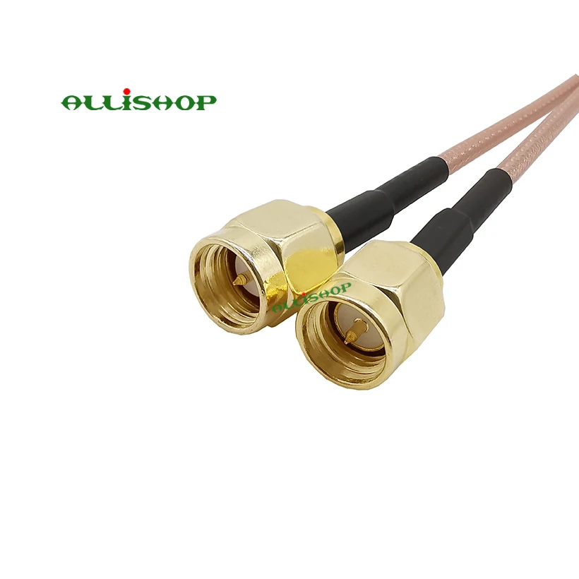 Разветвитель для антенны Wi Fi кабель переходник с SMA типа мама на Dual папа RG316 V