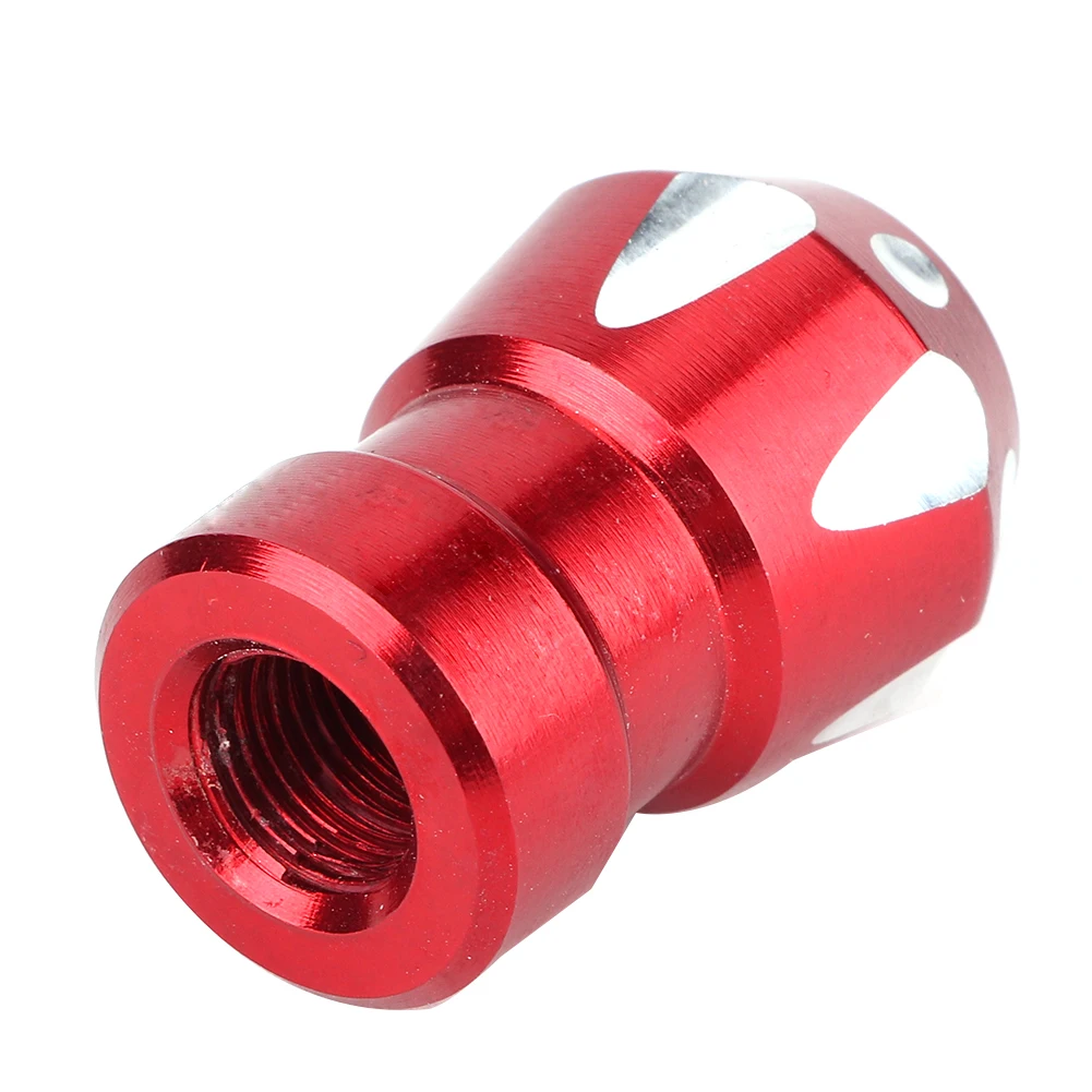 1 Pair Aluminum Alloy Auto Car Bike Motorcycle Truck Wheel Tire Valve Stem Cap Auto Stem Pressure Valve Cap Red