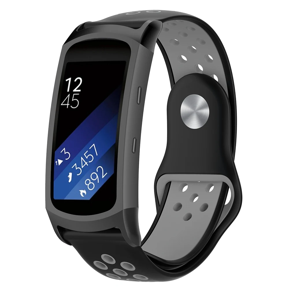 Спортивные силиконовые ремешки для часов Ремешок для samsung gear Fit 2 Pro/Fit 2 Smart Смарт часы Браслет замена ремешок ремень