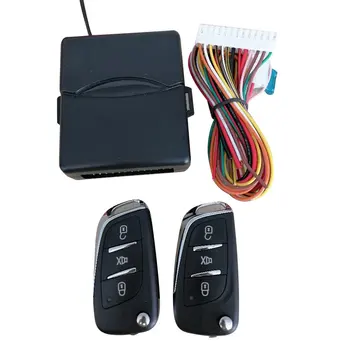 

Universal Car Auto Keyless Entry System Button Start Stop LED Keychain Central Kit Door Lock with Remote Control