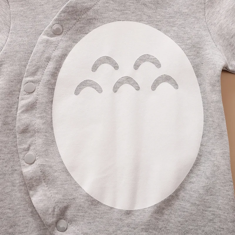 Newborn Little Baby Girls Boy Clothes Cute Animal Totoro Costume Bebes New Born Rompers Twin Infant Clothing Jumpsuit Hat Set