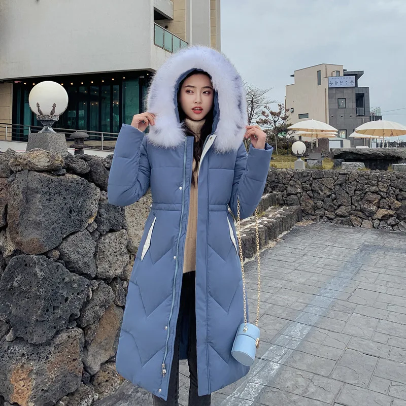 

Cotton Coat Women's 2019 New Style Clothes Winter Coat Mid-length down Coat Dongdaemun INS Korean-style Cotton-padded Jacket