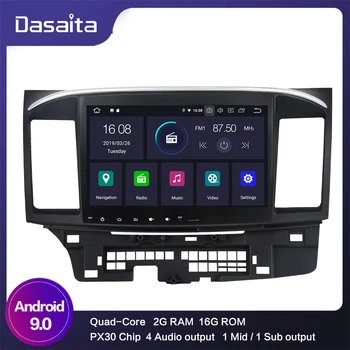 

Android 9.0 Car Autoradio for Mitsubishi Lancer 10 EVO 10.2" IPS Multi Touch Screen Car Stereo Multimedia Navigation GPS MP3