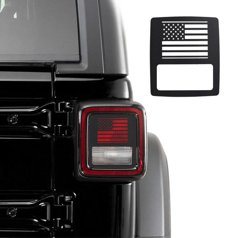 Задний фонарь охранники крышки свет крышка для задние фонари 2007- Jeep Wrangler JK Unlimited аксессуары