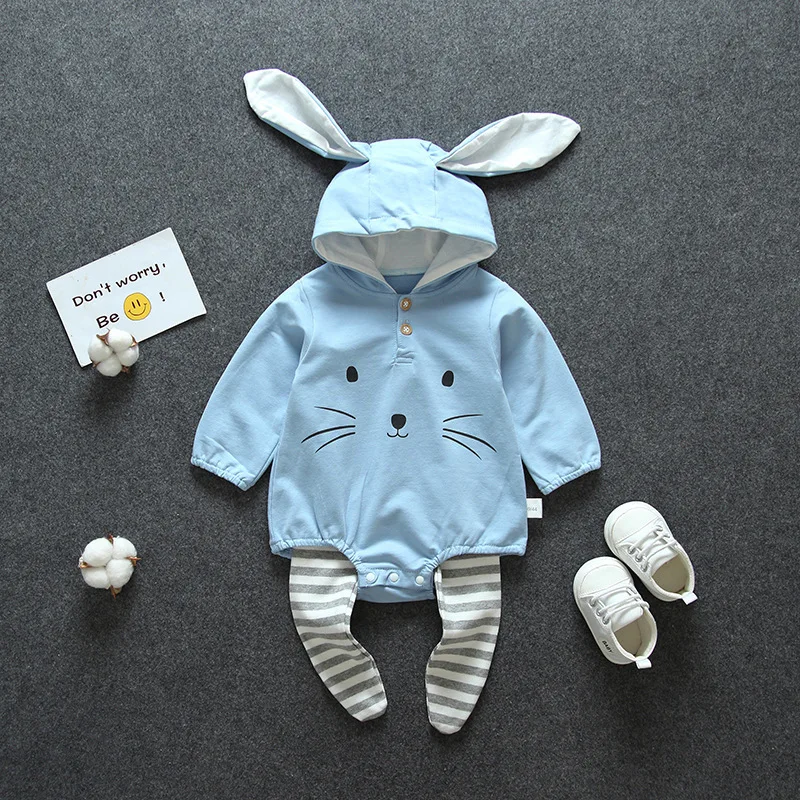 Baby Autumn Clothing Clothes Child Suit Out Wear Boy Girl Cat Newborn Baby Romper