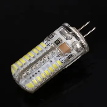 

Light 64LED AC 220V Bedroom Bulb G4 Warm/White Lamp Spotlight 3014 Base Home Replace 3W Mini