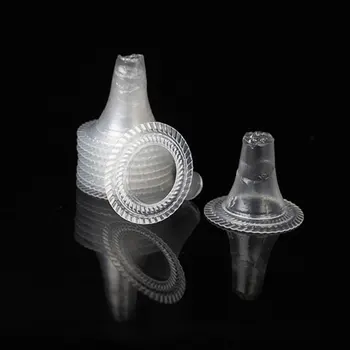 

20pcs Disposable Ear Thermometer Lens Filter Cover Probe Protective Earmuffs Caps ABS Plastic