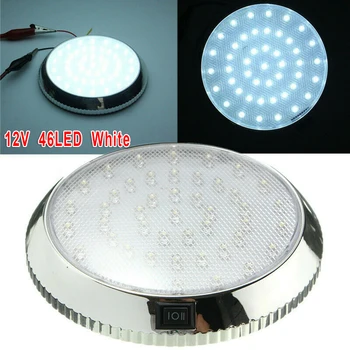 

1Pcs Car White Bright Roof Indoor DC 12V 3W LED Ceiling Light Lamp Bulbs Parts