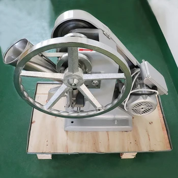 

SWANSOFT TDP-1.5T single punch aluminum tablet press iron powder small hand crank electric candy chemical