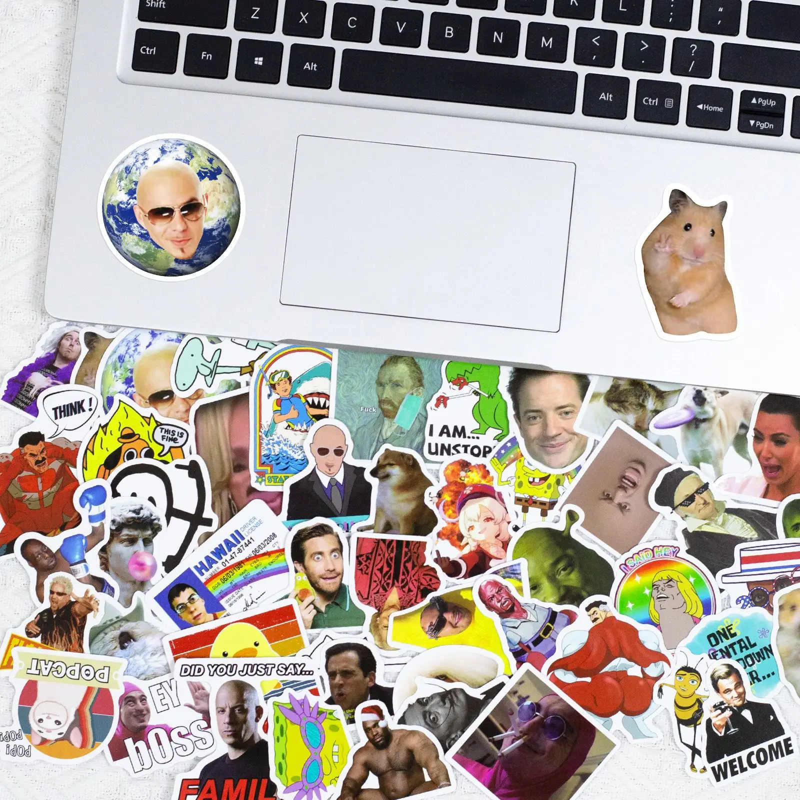 10/30/50Pcs Gemengde Grappige Meme Graffiti Stickers Kids Speelgoed Laptop Telefoon Motorfiets Auto Koelkast Gitaar Diy vlokken Sticker Decals F3