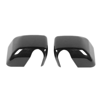

1Pair Carbon Fiber Style Rear View Side Mirror Trim Cover Fit For Jeep Wrangler JK 2007 2008-2011 2012 2013 2014 2015 2016 2017