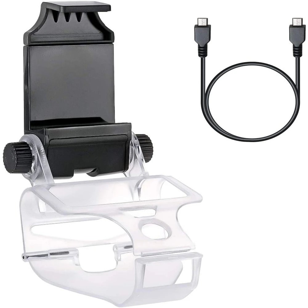 Portable Adjustable Cell Phone Clip Holder Clamp Stand Mount For PS4 Controller Joystick Gaming Experience 