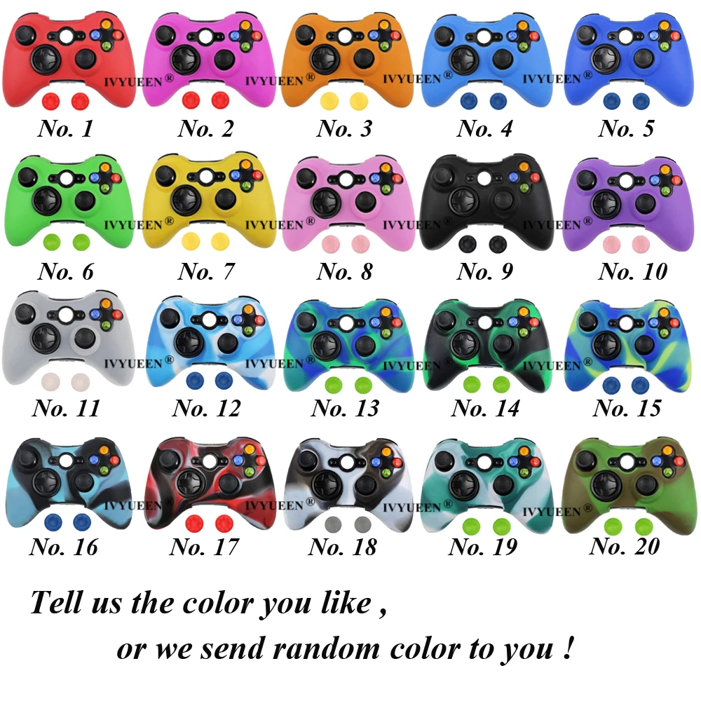 for Xbox 360 controller silicone case skin  13