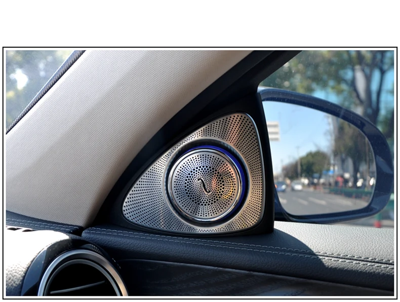 Для Mercedes GLC class X253 3D динамик звуковой динамик roating audio 3D поворотный твитер автомобильный динамик со светодиодный светильник