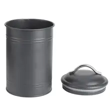 Банки для приправ, железные банки для орехов, семена дыни, контейнер для хранения закусок с резиновым кольцом, банки для закусок