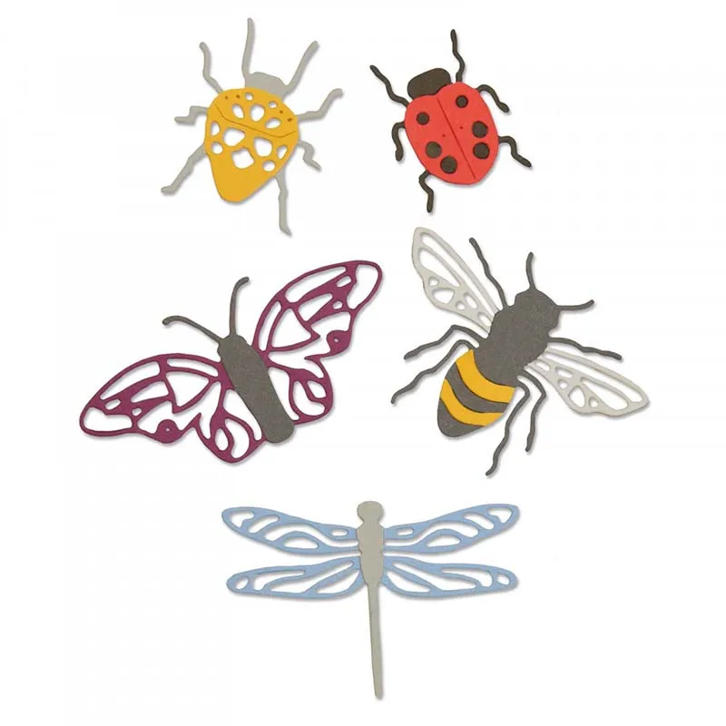 

Metal Cutting Dies and Scrapbooking insect For Paper Making Halloween Crazy Embossing Frame Card Dies Set