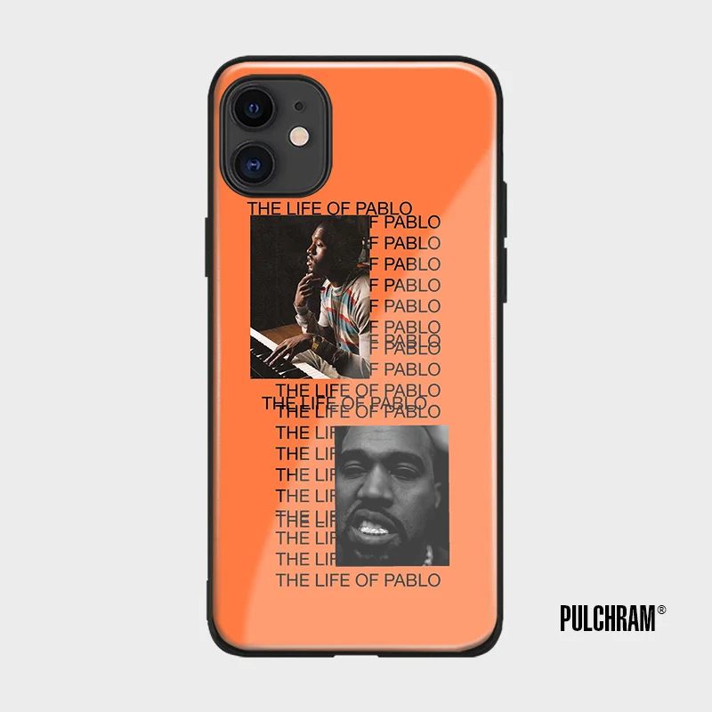 Kanye West Rapper Coque TPU Мягкий силиконовый стеклянный чехол для телефона, чехол для Apple iPhone 6 6s 7 8 Plus X XR XS 11 Pro max