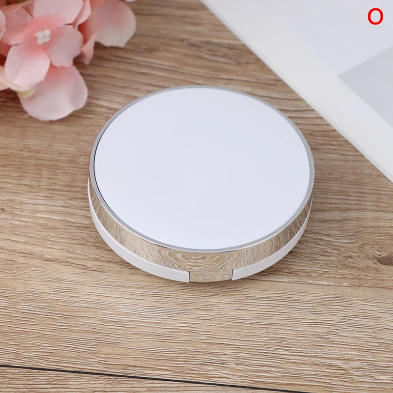O 1set Empty Air Cushion Puff Box CC Cream Container Dressing Case Sponge Mirror mutli-type to choose - Цвет: O