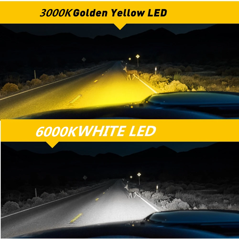 Светодиодные противотуманные фары H8 H11 H10 9145 3000K лм 2 шт. для Mazda 6 Gh Gg 3 Cx3 Cx5 Cx30 Mx5