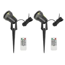 Звездное небо светодиодный лазерный проекционный светильник водонепроницаемый устойчивый к коррозии прочный не ржавеет светильник для газона с пультом дистанционного управления