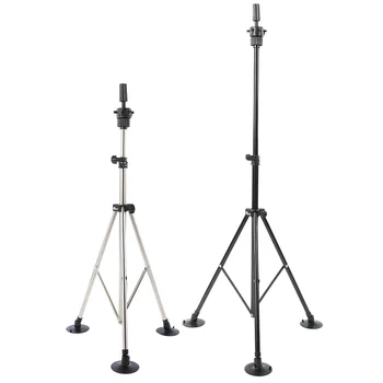 

Wig Head Stand Mannequin Tripod Adjustable Hairdressing False Head Mold Stand Bracket, for Head Hairdressing Training Head