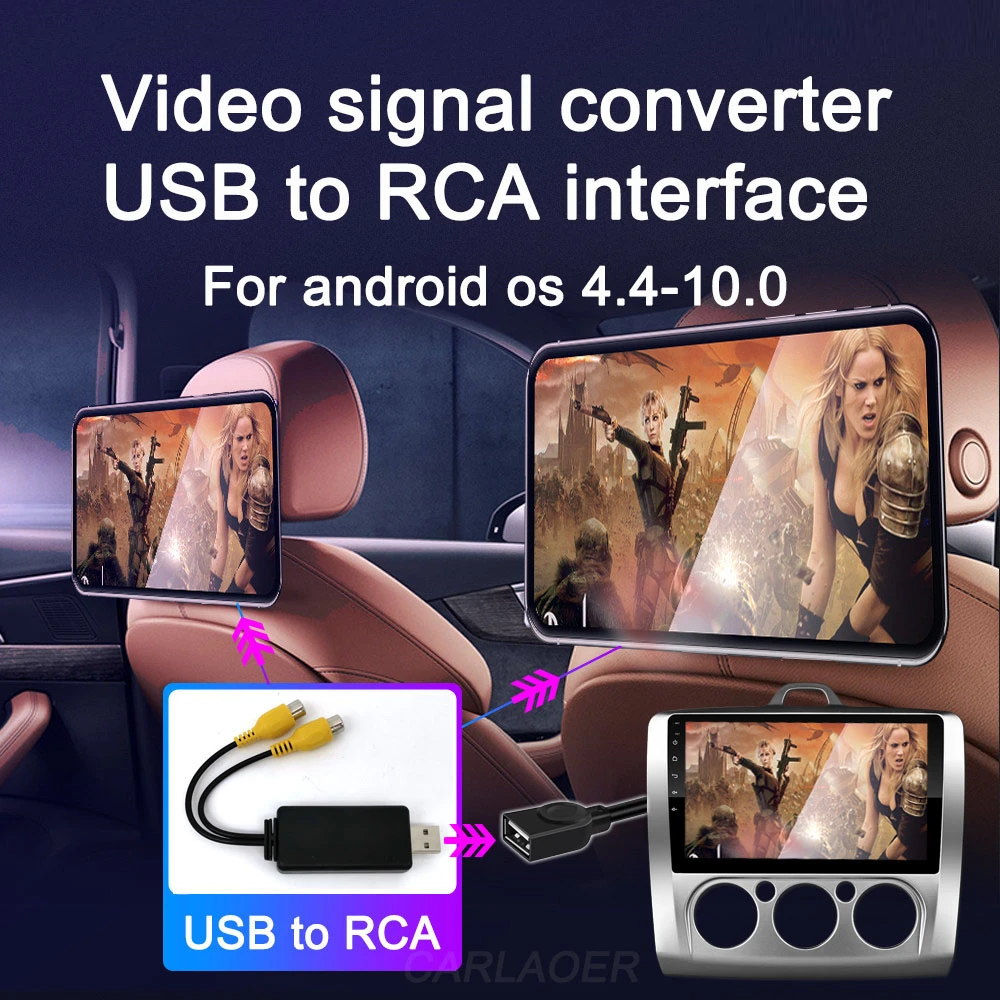 Haringen dikte Interactie Video Output Adapter Rca Interface Is Geschikt Voor Android Radio Auto  Accessoires Usb Interface Aansluiting Op Tv Monitor|Kabels, Adapters &  Stopcontacten| - AliExpress