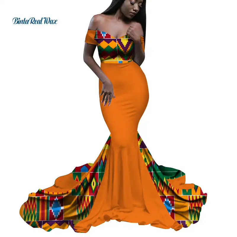mermaid traditional african dresses