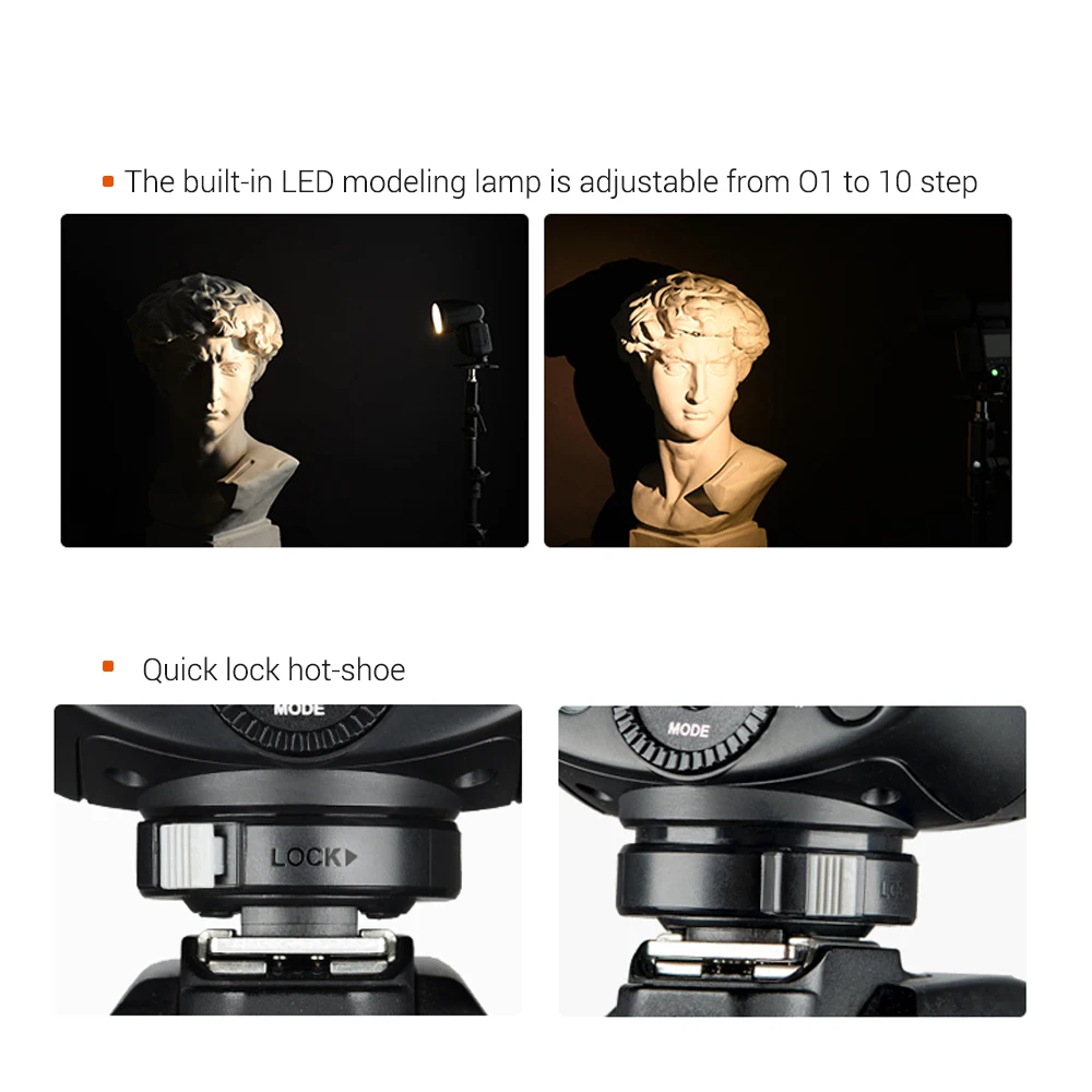 Godox V1P вспышка для камеры Speedlite с круглой головкой 2,4G Беспроводная система X для PENTAX+ AK-R1 карманный фонарик комплект аксессуаров