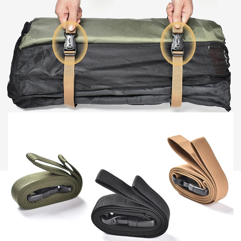 Buckle Tie-Down Belt Cargo Straps for Camping Cycling Bike With Tow Rope Strong Ratchet Luggage Bag | Спорт и развлечения
