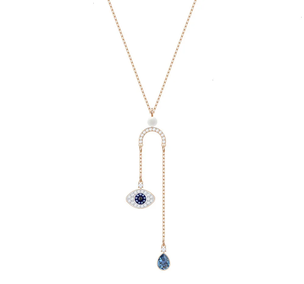 

New quality swa necklace symbolizes the eyes, original romantic jewellery necklace of high quality feminine fashion
