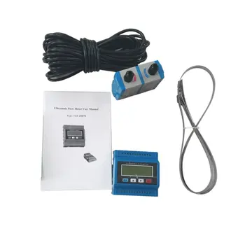 

TUF-2000M TM-1 Portable Digital Ultrasonic Flowmeter Flow Meter Tester Heat Water Flow Meter With RS-232 Output Easy Installatio