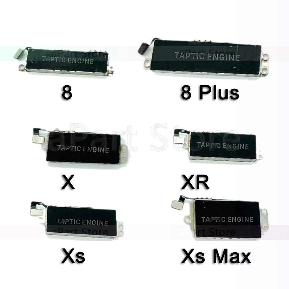 Вибрационный гибкий кабель двигателя для iPhone X Xs Max XR 7 8 Plus, гибкий кабель двигателя, оригинальная Запасная часть