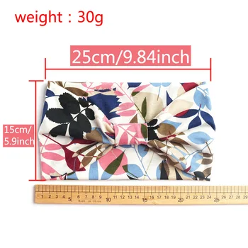 Print Wonen Hair Bands Summer Fashion Girl Headbands Elastic Bandanas Headwear For Sport Turban Elast HairBand Hair Accessories 3