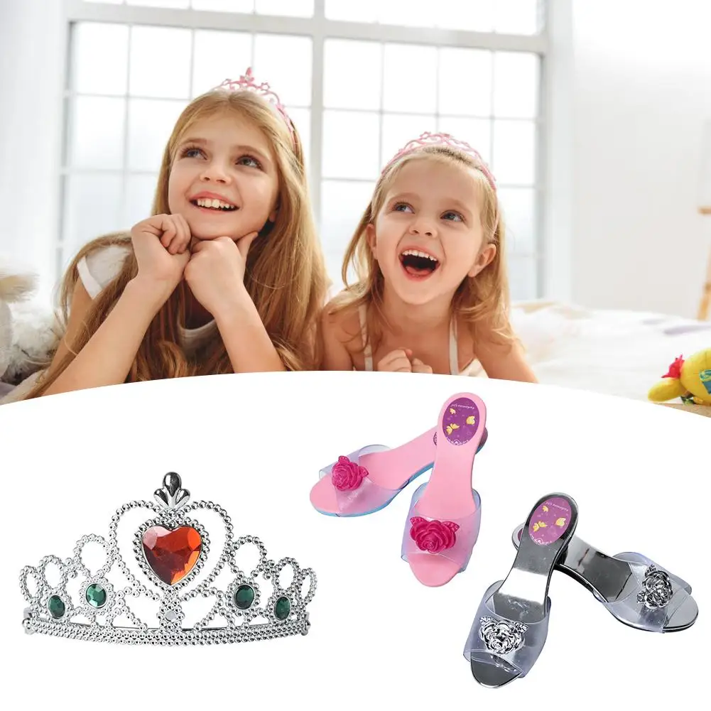 

Children Princess Dress Up Simulation Cosmetics Jewelry Boutique Set For Girls Pretend Play House Toy