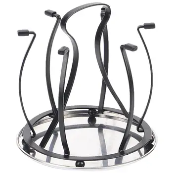 

1pc Cup Rack Creative Kitchen Drainer Display Fashion Bracket Holder Iron Craft Cup Rack Water Cup Stand