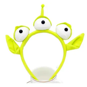 

1pc halloween hair accessories three-eyed hair band cartoon children headbands alien hairbands headwear party gifts new hot sale
