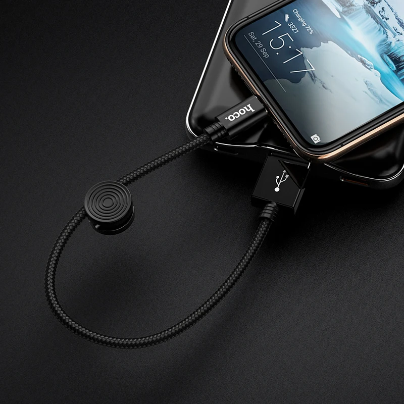 HOCO X35 usb type-C кабель для samsung A50 S8 S9 S10 huawei Xiaomi Портативный Выдвижной USB C кабель USBC шнур для передачи данных