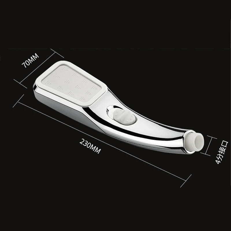 ABS Water Saving Shower Head With Water Stop Switch Shower High Pressurized SPA / Rain Shower Head Handheld Bathroom Accessories