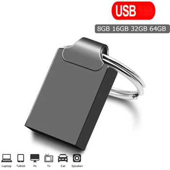 

Mini Pen Drive High Speed PenDrive 32GB 16GB Usb Flash Drive 128GB Key usb Stick 64gb flash memory Usb Flash Disk Type-C adapter