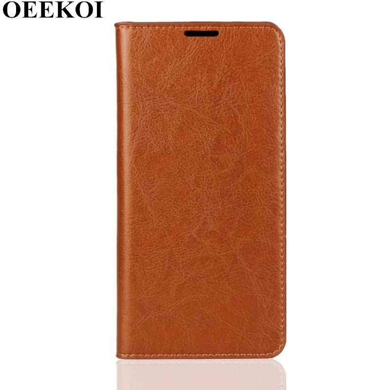 Чехол-книжка OEEKOI Crazy Horse из натуральной кожи с бумажником для samsung Galaxy A20S/M30S/A80/Note 10 Pro/A20e/A60/A40/S10 5G
