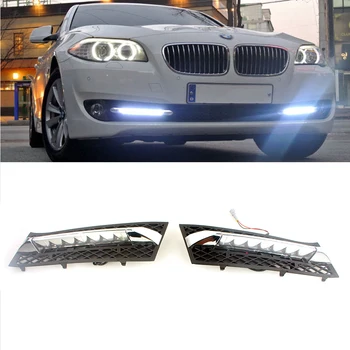 

Daytime Running Light DRL LED Day Lights For BMW 5 Series F10 2010 2011 2012 2013
