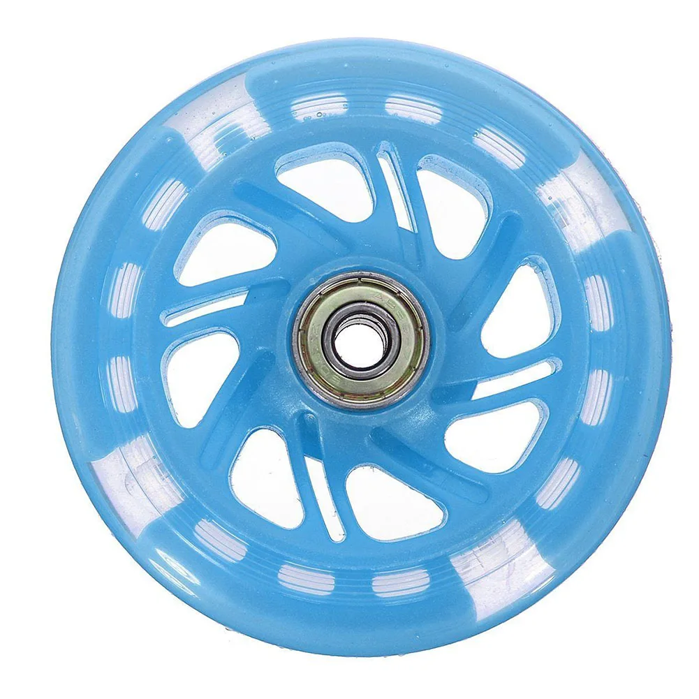 LED Flash Scooter Wheel 120*20mm PU Children Scooter Replacement Wheels 5  Colors Lighting Outdoor Accessories