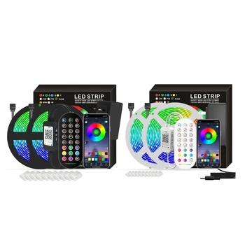 

5050 SMD Color Changing APP Controller and Remote, Music Sync RGB LED Strip